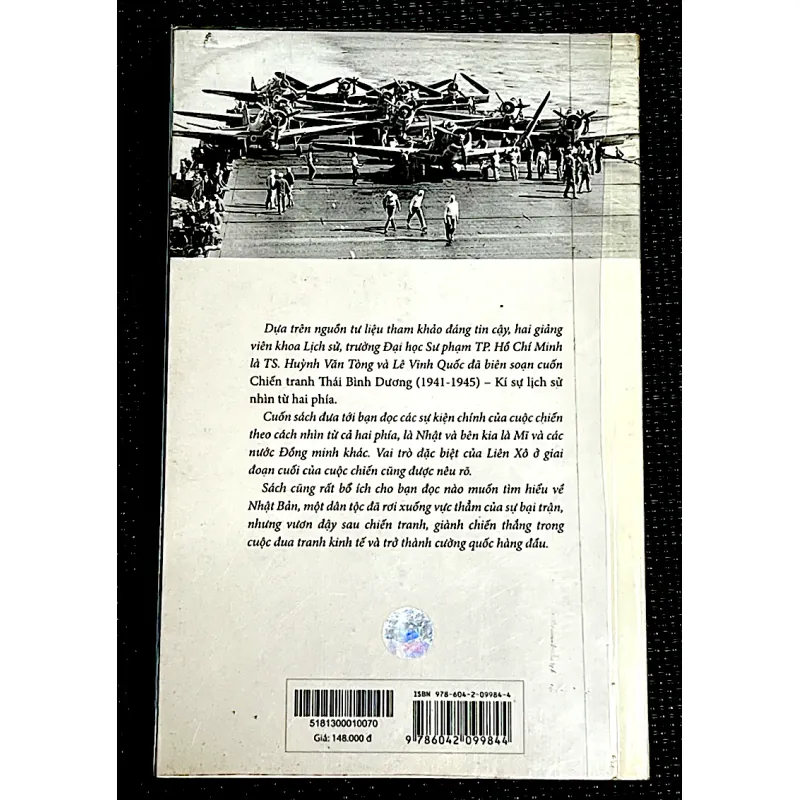 CHIẾN TRANH THÁI BÌNH DƯƠNG 1941-1945. Ký sự lịch sử nhìn từ hai phía 994108