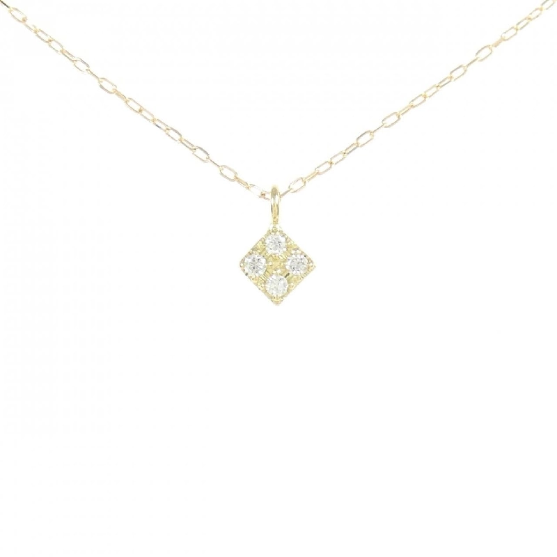 K18YG Dây chuyền kim cương 0.04CT - Hàng hiệu Chính hãng 865216