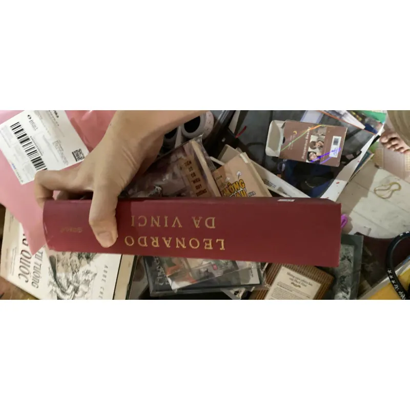 Leonardo Da Vinci - Walter Isaacson, mới 80% (mất bìa áo) (KimT) 62176