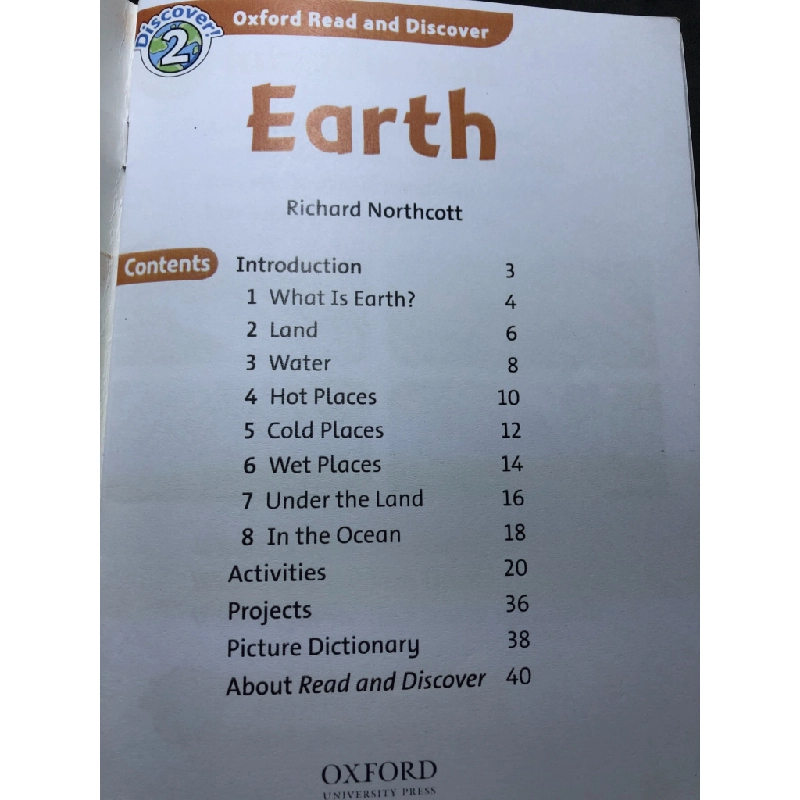 Earth mới 80% bẩn nhẹ Oxford read and discovery HPB2607 NGOẠI VĂN 351742