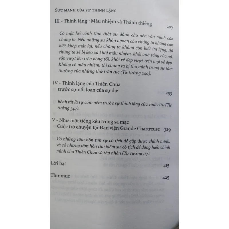 Sức mạnh của Lặng Thinh 739663