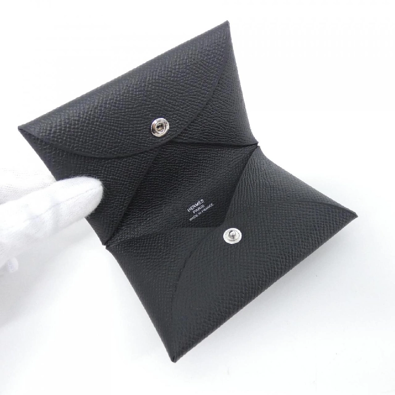 【Sản phẩm chưa sử dụng】Thẻ đựng thẻ Hermes Calvi 044164CK 624150