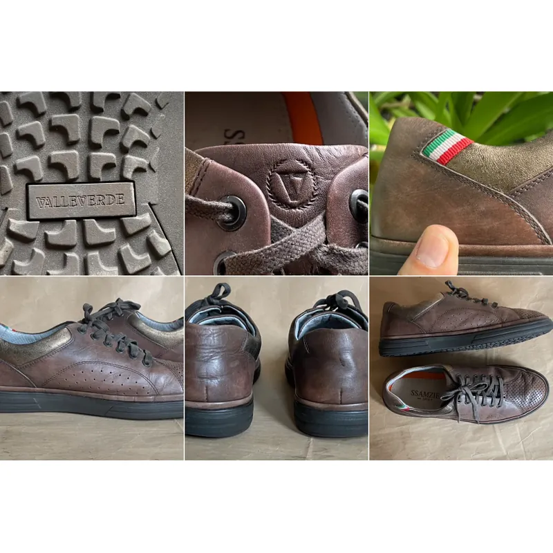 Giầy Ý Sneaker Valleverde size 43 quay phim xong thanh lý 633313