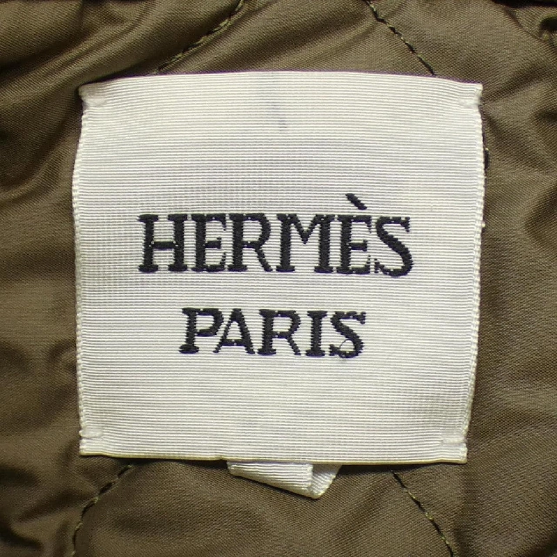 【Mã giảm giá】Áo khoác da HERMES 638040