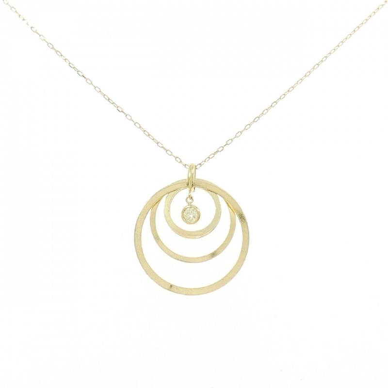 Dây chuyền kim cương K18YG 0.06CT - Hàng hiệu Chính hãng 861771