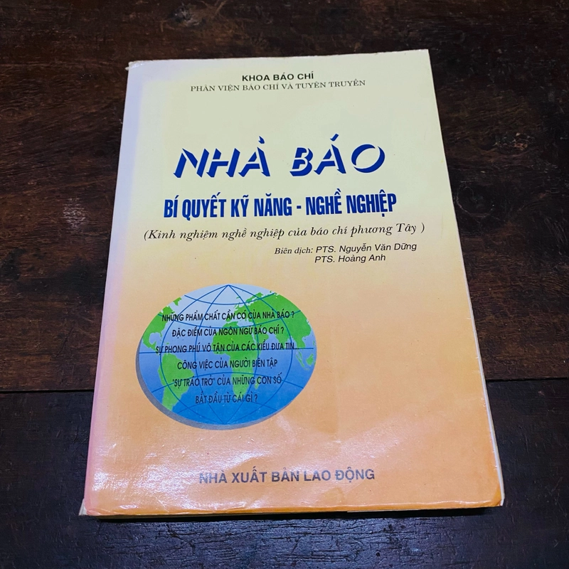 Nhà báo, bí quyết kỹ năng nghề nghiệp 334620