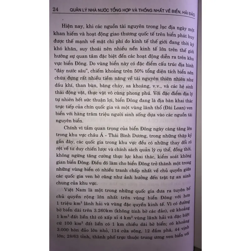 Quản lý nhà nước tổng hợp và thống nhất về Biển, Hải Đảo 744804