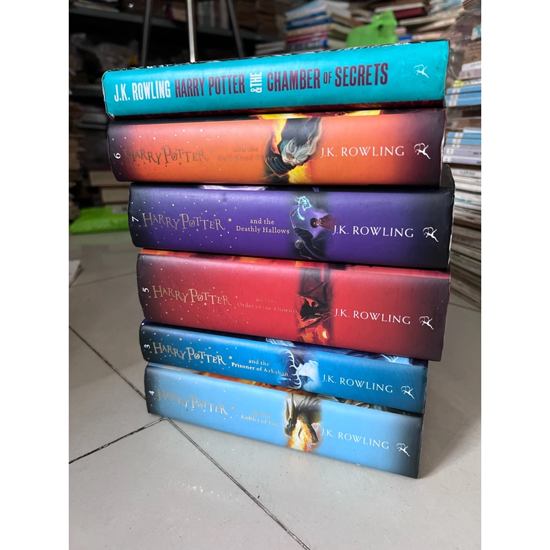 6 cuốn harry potter không trùng nhau bìa cứng tiếng anh  501435
