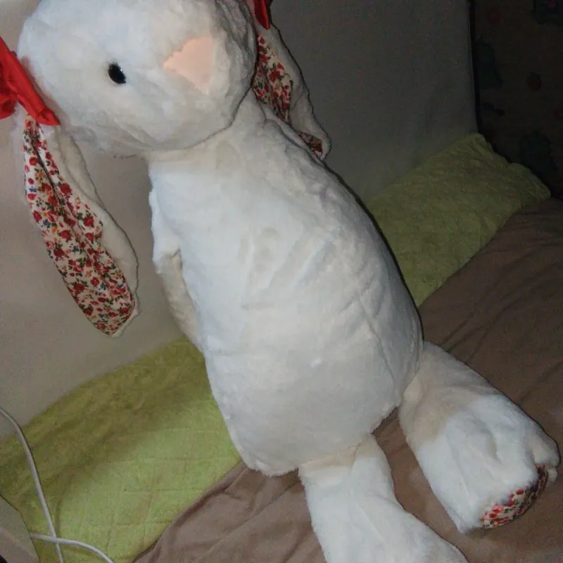 Thỏ bông trắng to 90cm 974702