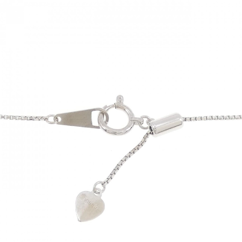 K18WG Dây chuyền kim cương chéo 0.50CT - Hàng hiệu chính hãng 862597