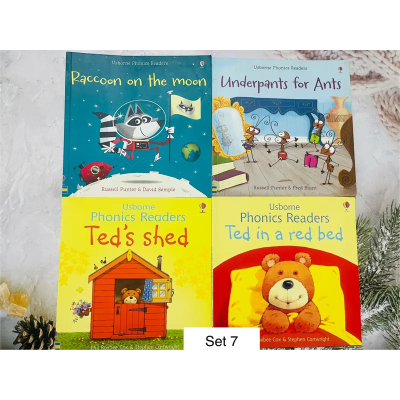 Set 7- Usborne Phonics Readers – Set 4 cuốn 706196