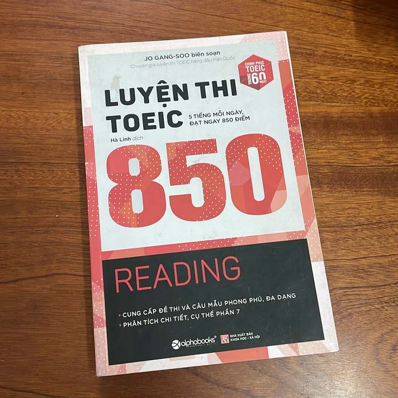 II TOEIC: Luyện Thi Toeic _ 850 Reading - JO GANG SOO - 2017 497125
