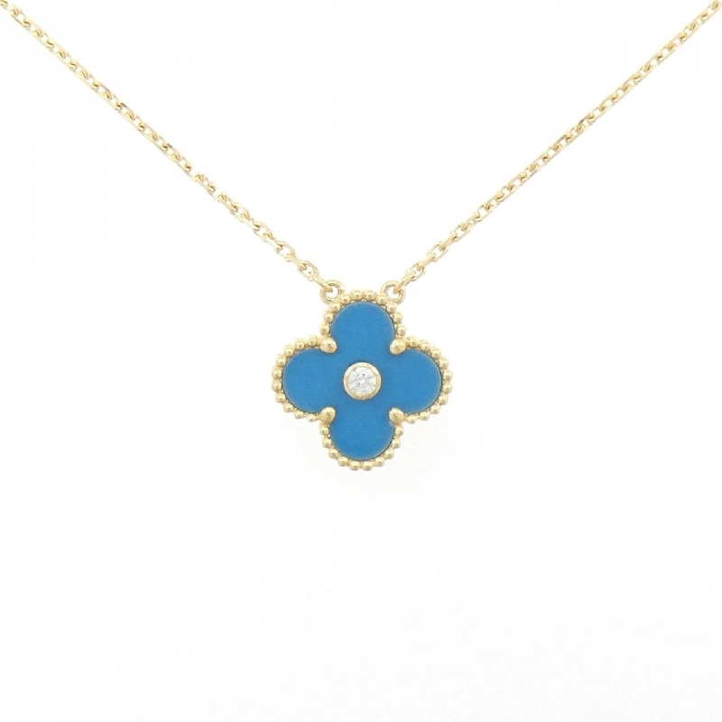 Vòng cổ Van Cleef & Arpels Vintage Alhambra - Hàng hiệu Authentic 841235