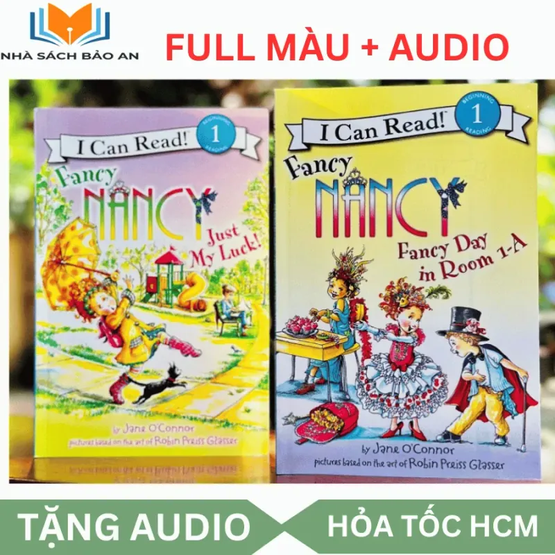(Shop mới)  Sách - Fancy Nancy i can read 30 quyển tặng audio, bản mới nhất 756022