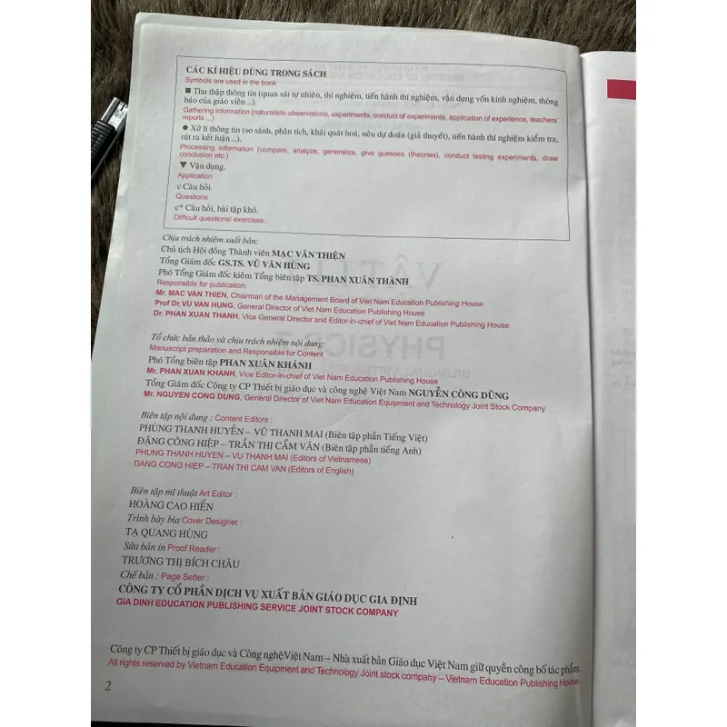 (Song ngữ) Vật Lí 7 song ngữ Việt Anh 603168