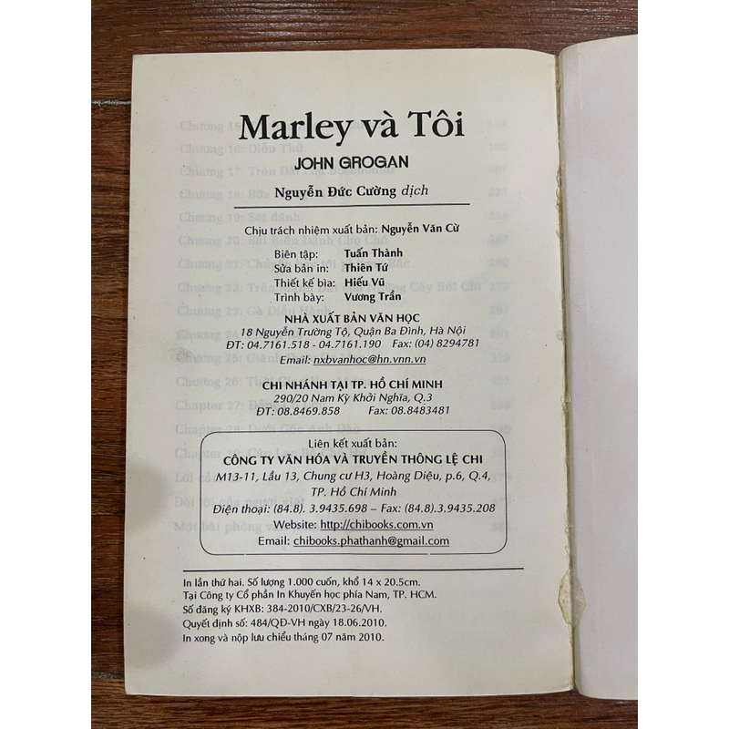 Marley và tôi - John Grogan (k1) 526439