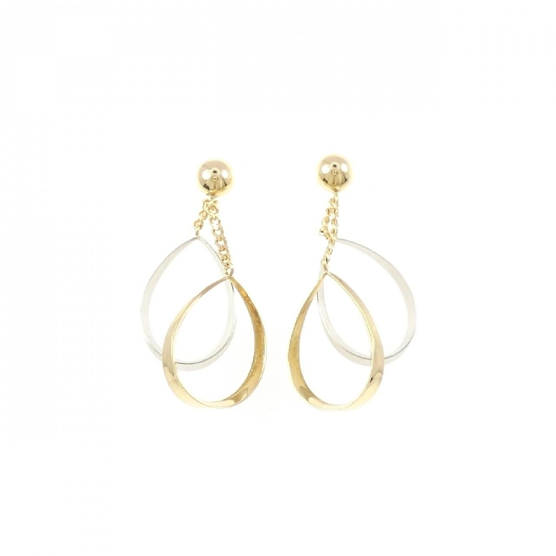 K18YG/PT Bông tai - Hàng hiệu Authentic 871104