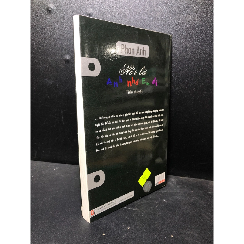 [59K/kg] Nói là anh nhớ em đi 2011 Phan Anh mới 85% ố nhẹ (văn học) HCM3012 364556