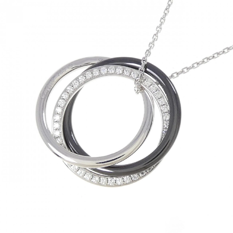 Cartier Trinity Black & White Necklace - Hàng hiệu Authentic 841078