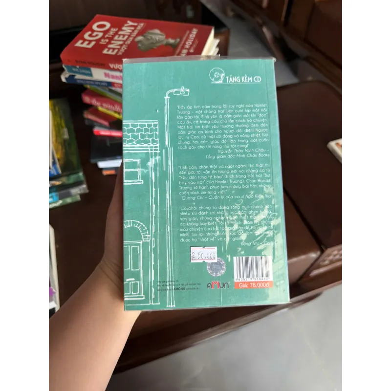 Thương Nhau Để Đó – Hamlet Trương & Iris Cao | Sách Tản Văn Tình Yêu Kèm CD - K3 1010842