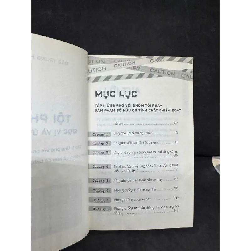 [Phiên Chợ Sách Cũ] Đọc Vị & Ứng Phó Tội Phạm - Tập 1, 2019 - Đào Trung Hiếu H1809 SBM 598133
