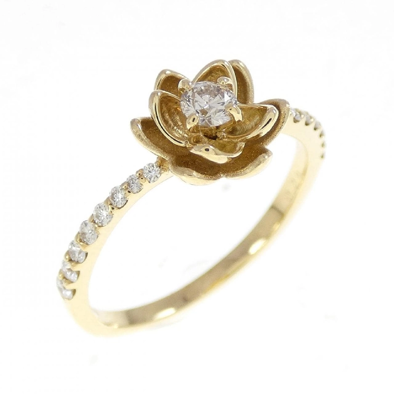Nhẫn kim cương hoa K18YG 0.23CT - Hàng hiệu Authentic 851753