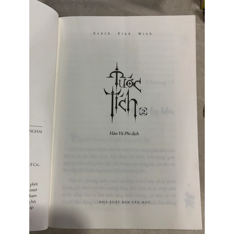 TƯỚC TÍCH (TẬP 2) - QUÁCH KÍNH MINH 547985