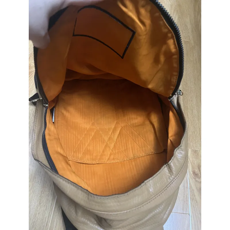 Balo nam 31x41x15 da thật 2hand 996733