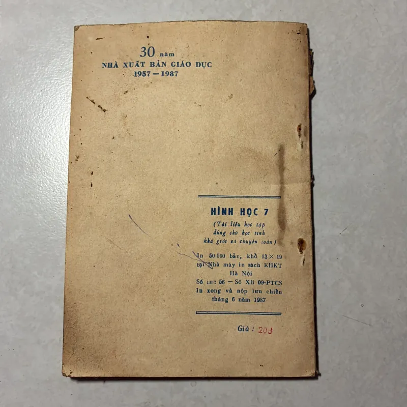 Hình học 7 - 1987s 797133