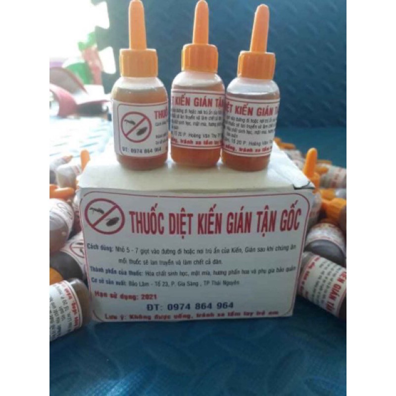 COMBO 10 _20 LỌ DIỆT KIẾN GIÁN TẬN GỐC - CSSX BẢO LÂM - THÁI NGUYÊN 186254