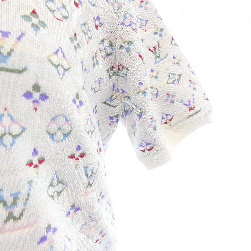 Louis Vuitton LOUIS VUITTON Áo len họa tiết monogram pastel FNKS99TT9 - Hàng hiệu Chính hãng 633511