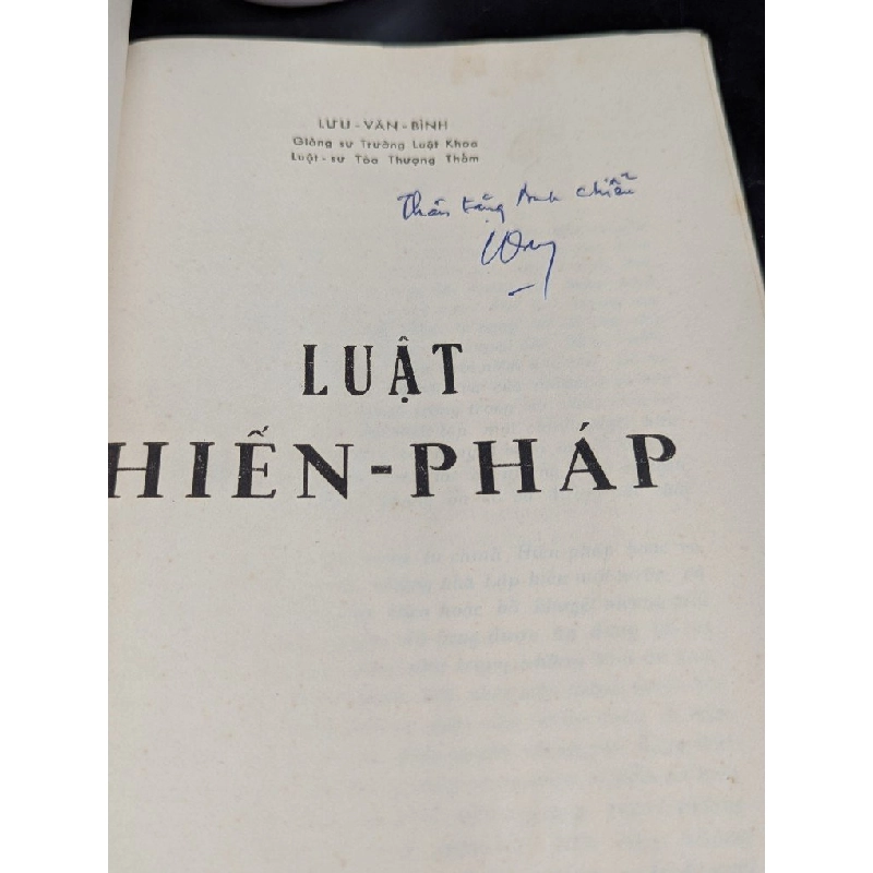 Luật hiến pháp - Lưu Văn Bình 479134