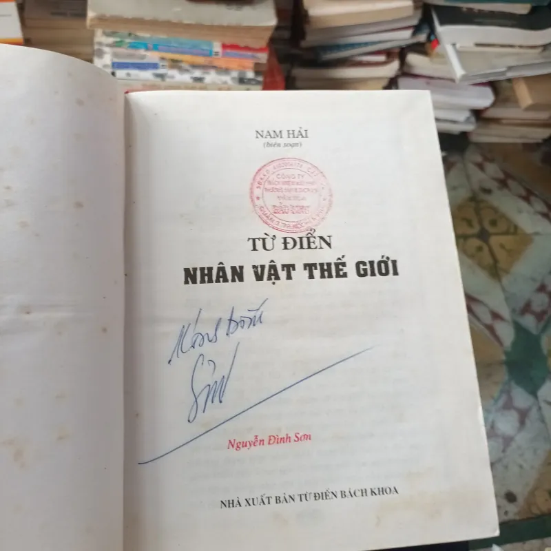 Từ Điển Nhân Vật Thế Giới - Nam Hải Biên Soạn 1006157