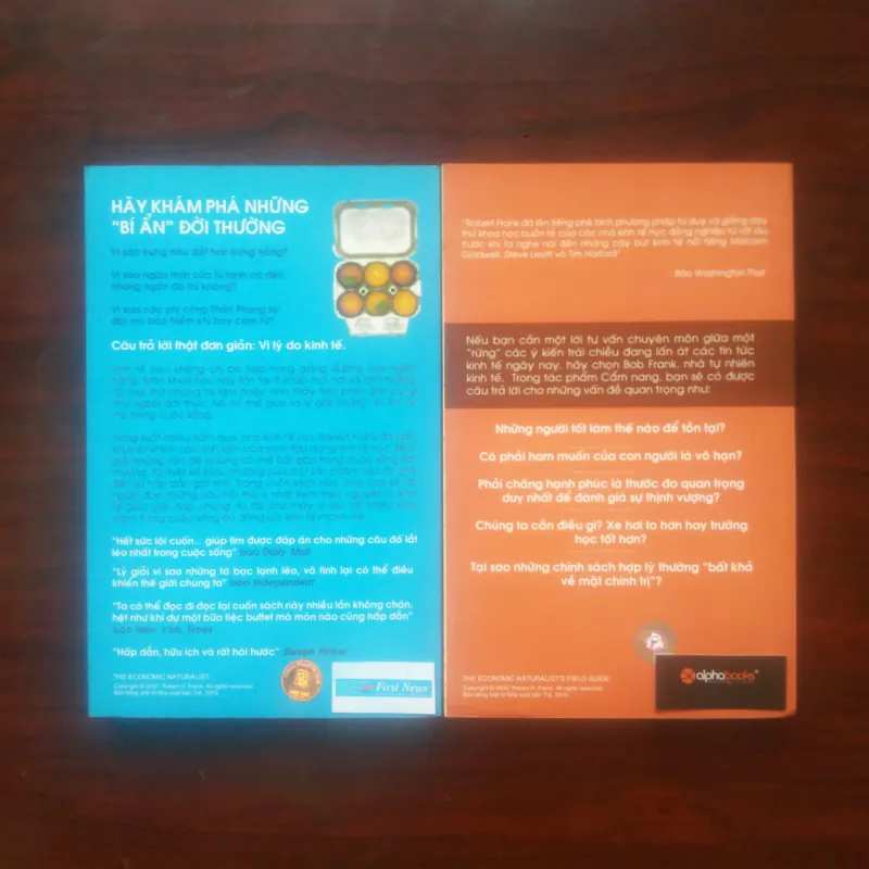 [Sách Kinh Tế] Nhà Kinh Tế Tự Nhiên (Robert H. Frank) - Combo 2/2 Cuốn 991800