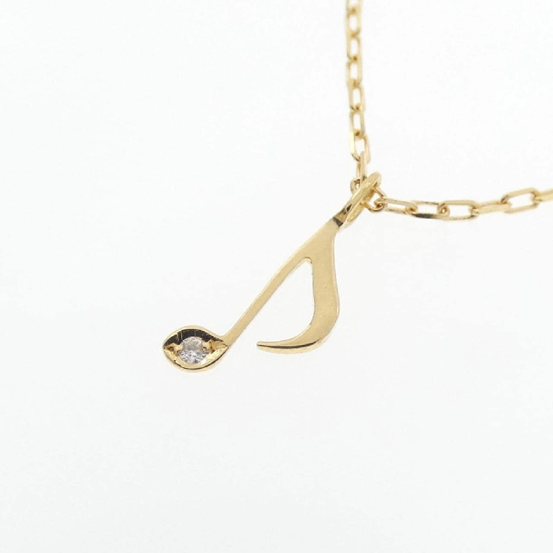 K18YG Diamond Necklace 0.003CT - Hàng hiệu Authentic 862198