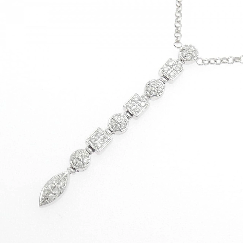 K18WG Dây chuyền kim cương - Hàng hiệu Chính hãng 862979