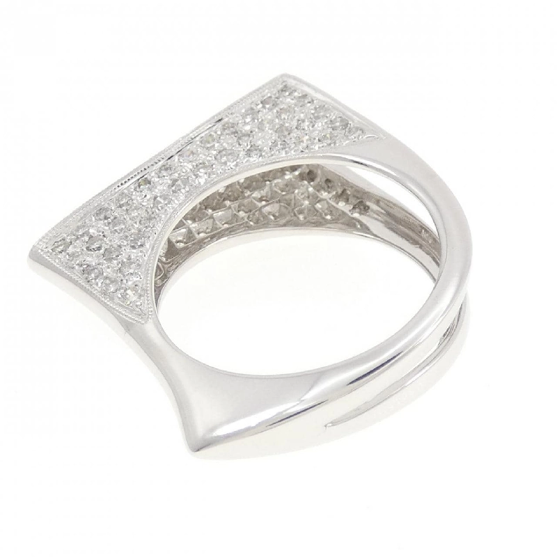 Nhẫn kim cương K18WG 1.36CT 669839