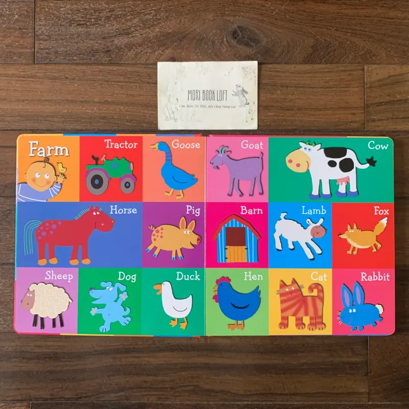 Sách ngoại văn My First Words (Picture Dictionary), Used, Bìa cứng, Board Book 587616