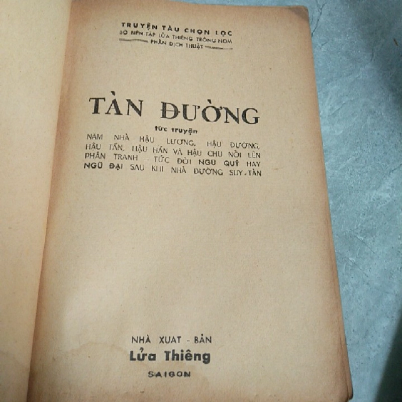 TÀN ĐƯỜNG - Lửa Thiêng 256401