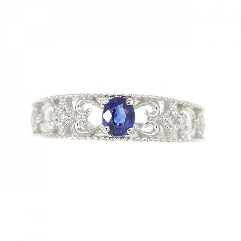 Nhẫn Sapphire K18WG 0.28CT - Hàng hiệu Chính hãng 849317