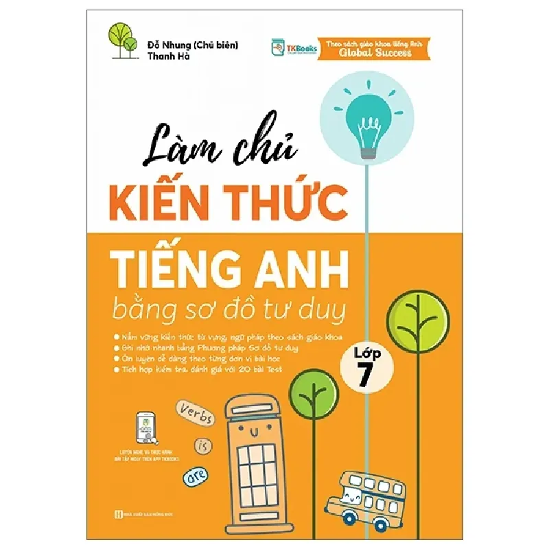 Làm Chủ Kiến Thức Tiếng Anh Bằng Sơ Đồ Tư Duy Lớp 7 - Đỗ Nhung, Thanh Hà 453871