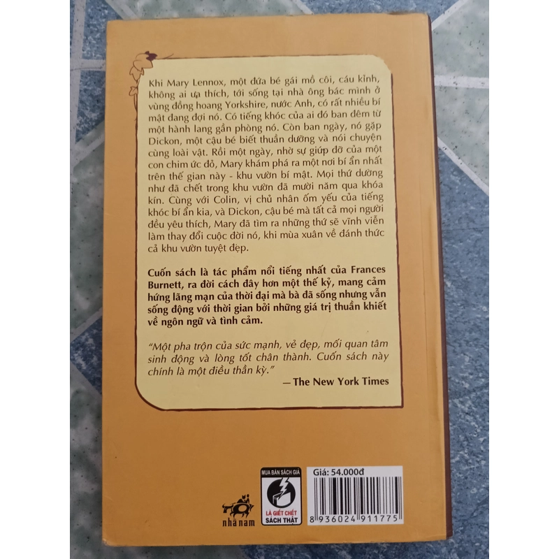 Khu vườn bí mật - Frances Hodgson Burnett 510046
