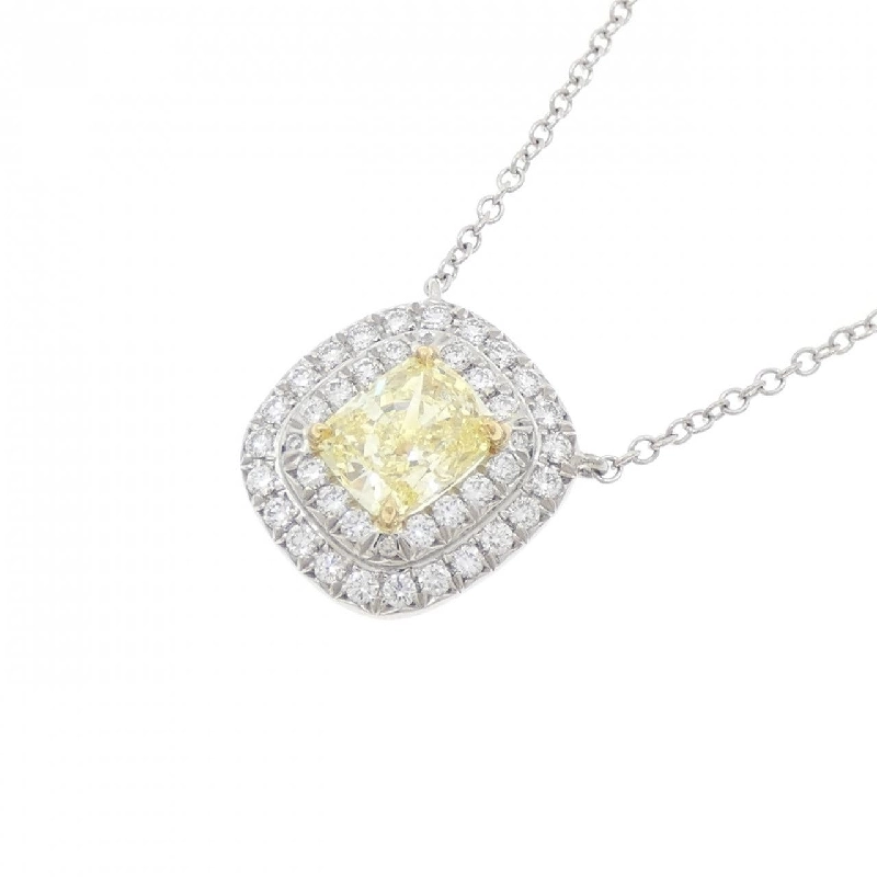 Dây chuyền Tiffany Soleste 0.79CT FIY VVS2 - Hàng hiệu Chính hãng 841895