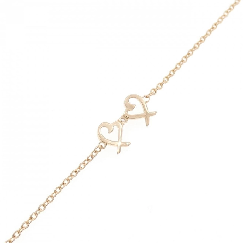 Vòng tay Tiffany Double Loving Heart - Hàng hiệu Authentic 845942