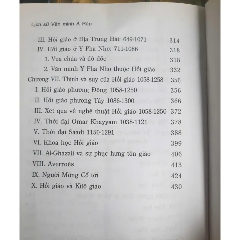 Lịch Sử Văn Minh Ả Rập - Nguyễn Hiến Lê dịch 716627