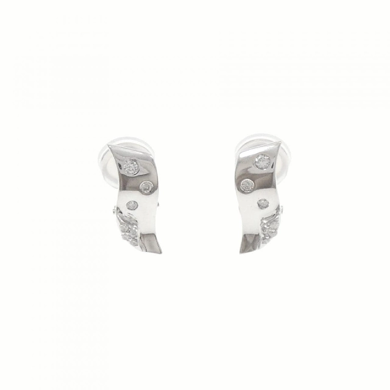 K18WG Bông tai/Khuyên tai Kim cương 0.20CT - Hàng hiệu Chính hãng 871884