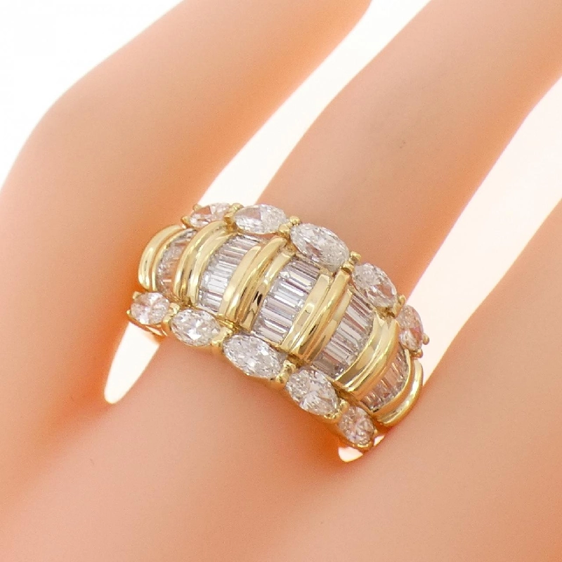 Nhẫn kim cương K18YG 2.02CT - Hàng hiệu Chính hãng 854465