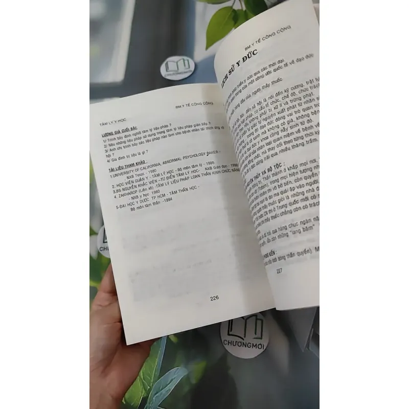 [XƯA] Tâm Lý Y Học (1998) - Trường ĐHYD TP.HCM 1018860