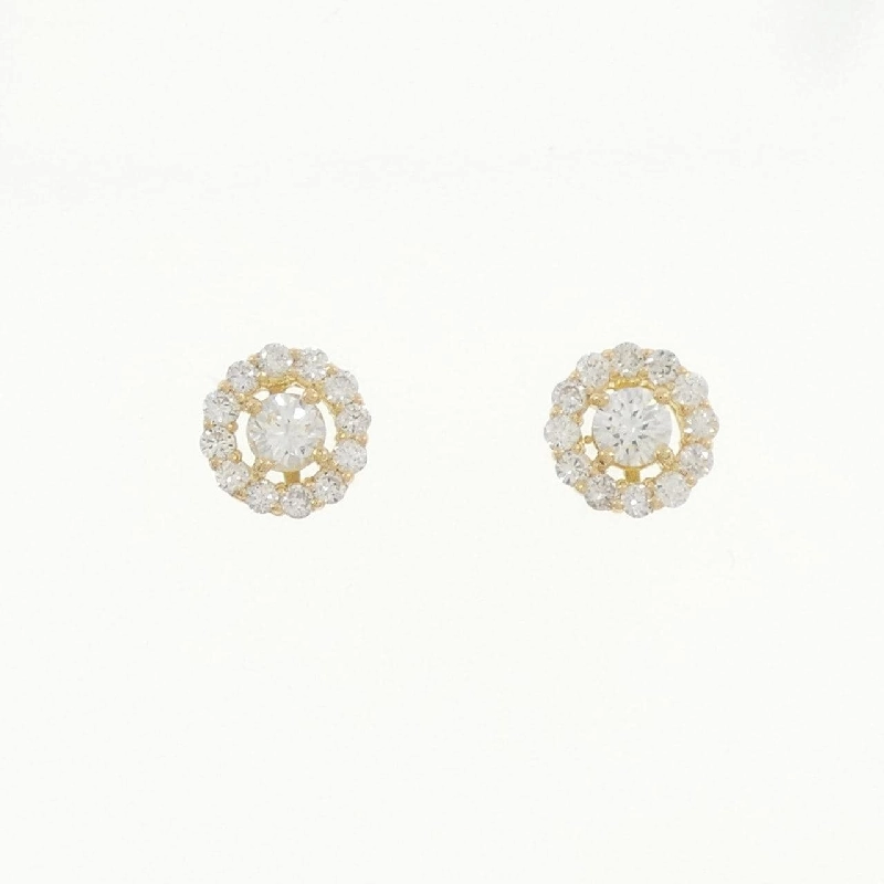 K18YG Bông tai Kim cương 0.70CT - Hàng hiệu Chính hãng 869725