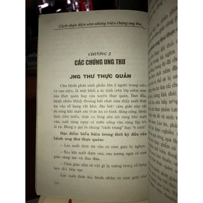 Nhận diện sớm những triệu chứng ung thư - Nguyễn Nguyên Quân 781006